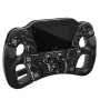 Volante de sim racing Asetek Invicta 4.3 LCD — volante con force feedback y pantalla de 4,3 pulgadas