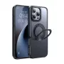 Funda protectora con MagSafe Mcdodo PC-4933 para iPhone 16 Pro Max con soporte integrado, negra