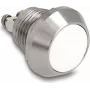 Pulsador DELOCK 22035 12 mm, 2x borne de tornillo, blanco