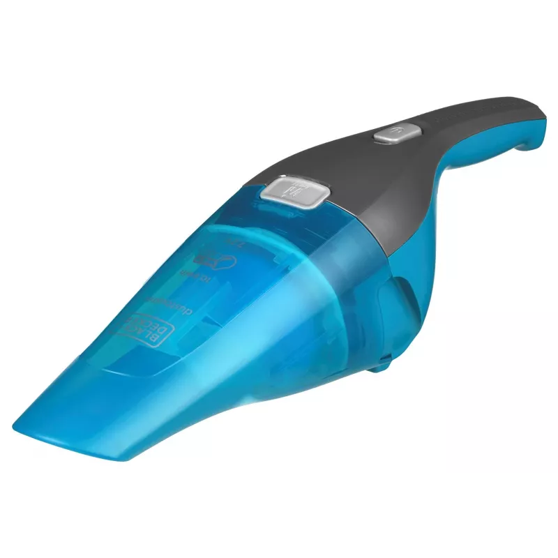 Aspirador de mano Black & Decker WDC215WA — limpieza en seco 0,385 l, 7,2 V Li-Ion, 14 AW de succión, 10 min de autonomía