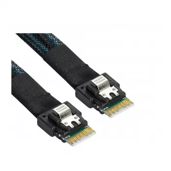 Cable breakout Supermicro CBL-MCIO-1275S4Y MCIO x8 (STR) a 2x SlimSAS x4 (STR) SFF8654 75/75 cm (CBL-MCIO-1275S4Y)