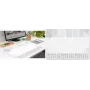 Mantel de escritorio Sigel Pastell H6312 — superficie de papel, blanco/gris, compatible con 2026/2027/2028, 30 hojas