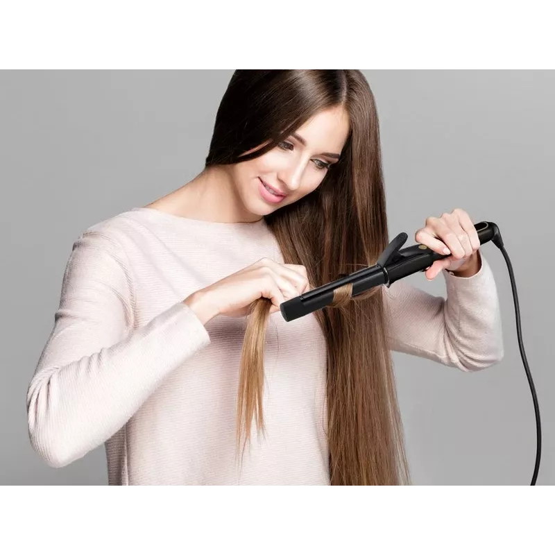 Beper P301PIS001 rizador de pelo, 25 mm, cerámico, 180°C, 35 W, negro