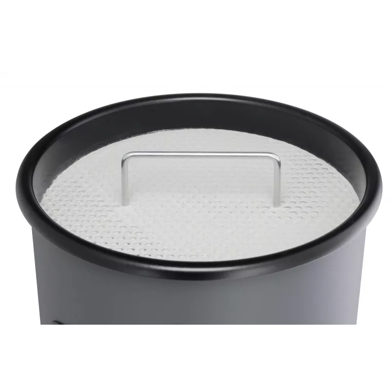 Cenicero/papelera Durable - Redonda - 17 L - Metal