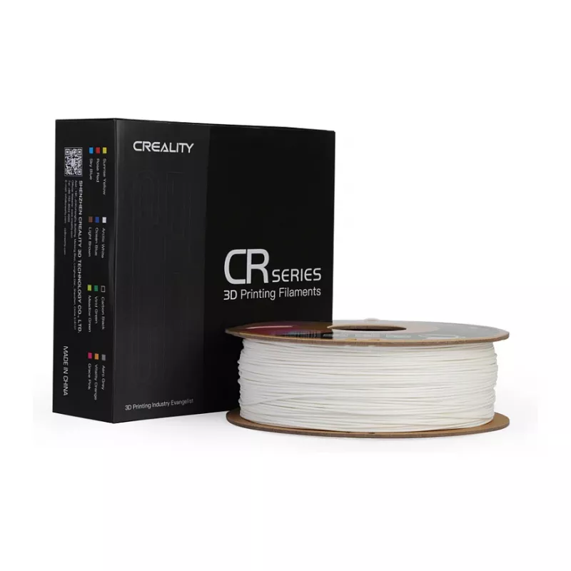 Bobina de filamento Creality PLA 1,75 mm blanco 1 kg (modelo 3301010296)