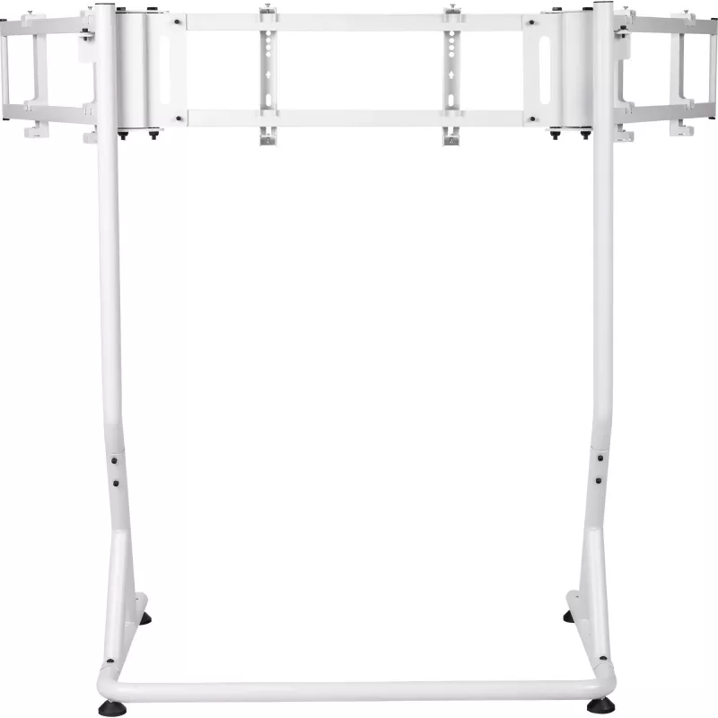 Soporte triple para monitor Thermaltake Pro blanco nieve para monitores de 17 - 55 pulgadas (GSC-MSP-MDSLWH-01)