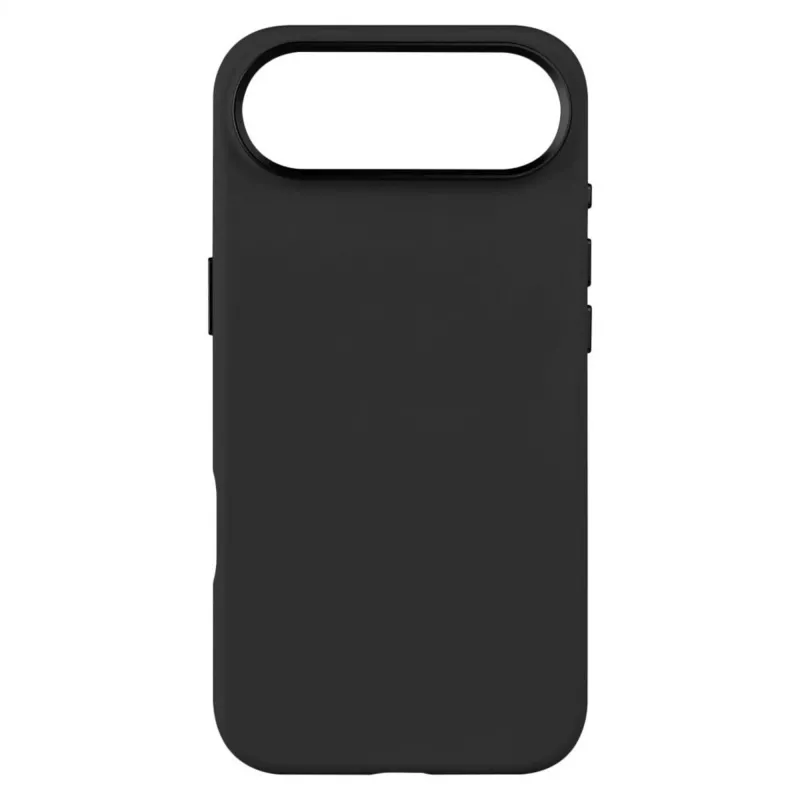 Funda trasera para móvil FIXED MagFlow para Apple iPhone Air, silicona líquida, negro