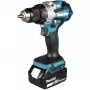 Makita DDF489RTJ Atornillador/atornillador de impacto a batería 1800 rpm Negro, Azul, Acero