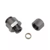 Racor de anillo de compresión para tubos de cobre, Koolance NZL-CU06 – para tubos de 6 mm de diámetro exterior a G 1/4