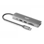 Port Designs 900162 Estación de acoplamiento móvil USB-C 5 en 1, 100W