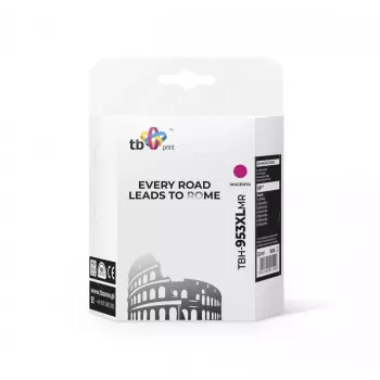 Tinta para HP OJ 8710 AiO TBH-953XLMR magenta remanufacturada