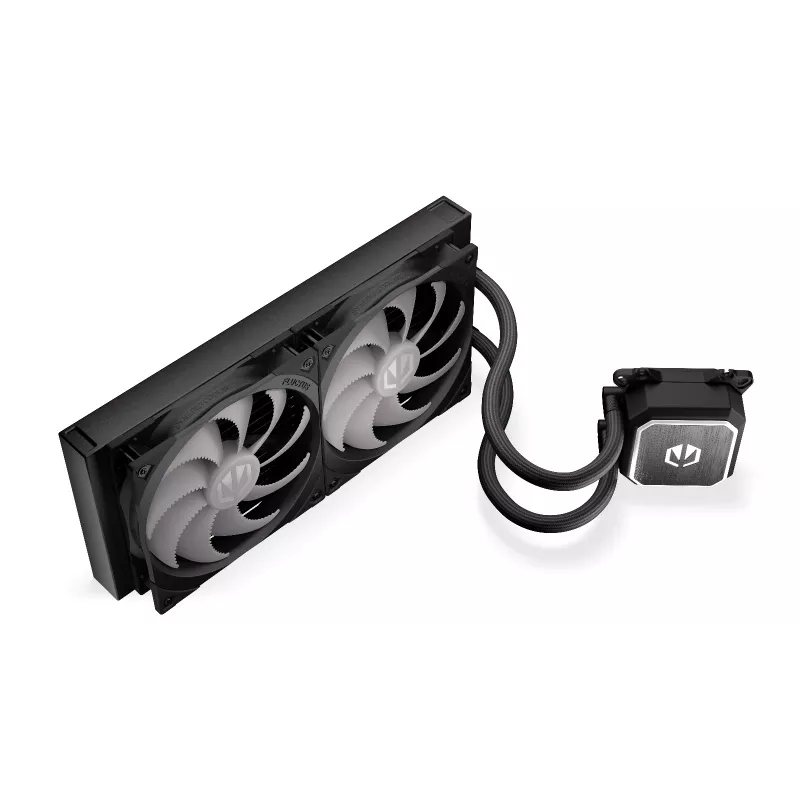 ENDORFY Navis F280 ARGB Caja de PC Refrigeración líquida All-in-One 14 cm Negro 1 ud.