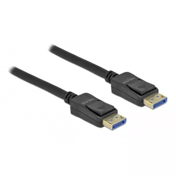 Delock - cable DisplayPort - DisplayPort (M) a DisplayPort (M) - DisplayPort 2.0 - 3,0 m - compatible con 10K 60 Hz (10.240 x 4320) - negro (80263)