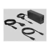 Estación de acoplamiento DeLOCK USB Type-C para 4 x SATA HDD / SSD - bahías de acoplamiento HDD: 4 - 2.5 / 3.5 compartidas (6,4 cm/8,9 cm compartidas)