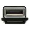 Horno de pizza G3FERRARI G10204 — horno de pizza de sobremesa, 1 pizza, 1850 W, máx. Ø 30 cm, Negro/Plata