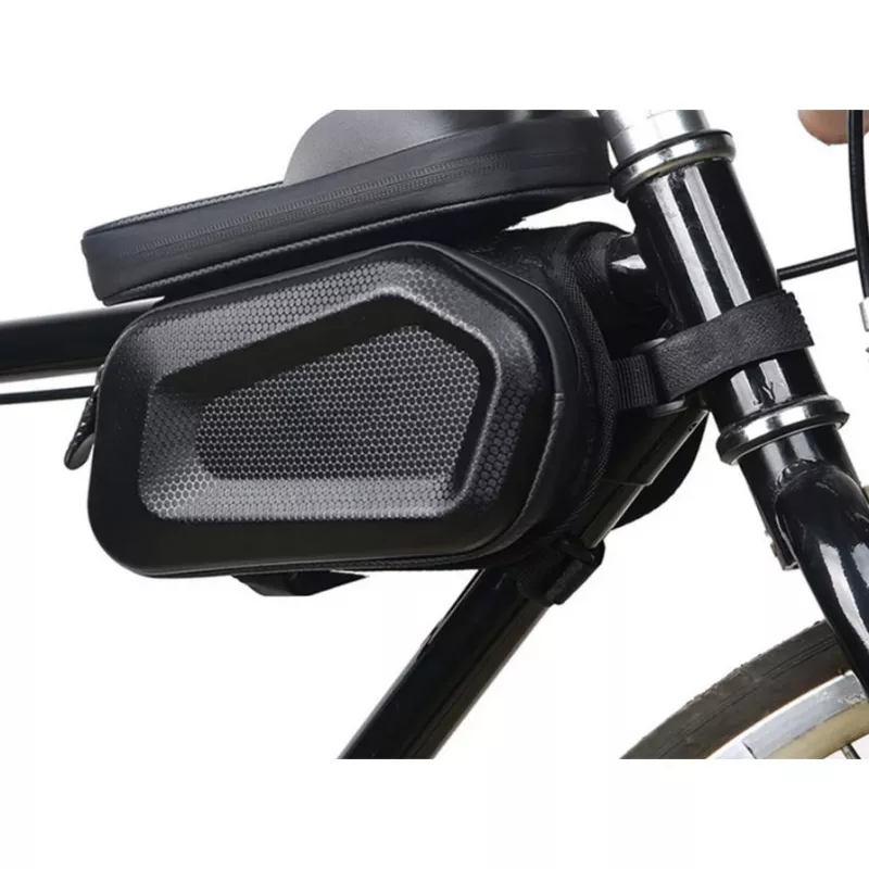Bolsa de bicicleta Extralink, bolsa de cuadro impermeable con funda para móvil