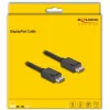 Delock - Cable DisplayPort - DisplayPort (M) con bloqueo a DisplayPort (M) con bloqueo - DisplayPort 2.1 - 1,8 m - Compatible con 16K 60 Hz (15.360 x 8640), hasta 80 Gbps de transferencia de datos