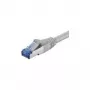 Wentronic Goobay cable de conexión CAT 6a, S/FTP (PiMF), gris, 10 m – LSZH libre de halógenos, cobre (93701)