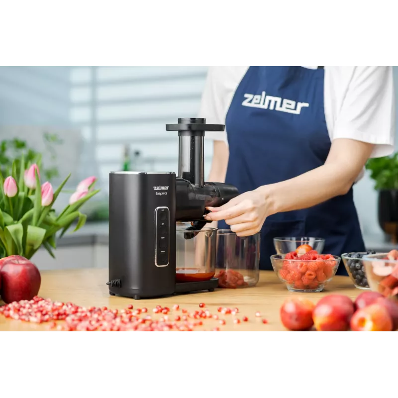 Zelmer ZJP3900 EasyJuice extractor de zumo, 150 W, 500 ml, 2 velocidades, negro