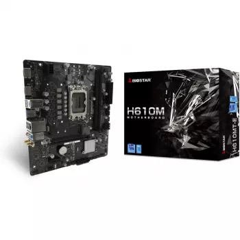 Placa base Biostar H610MTE DDR4 LGA1700 Micro-ATX