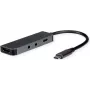 Dock para portátil ROLINE 12021125 USB 3.2 Gen 1 Type-C gris 100W