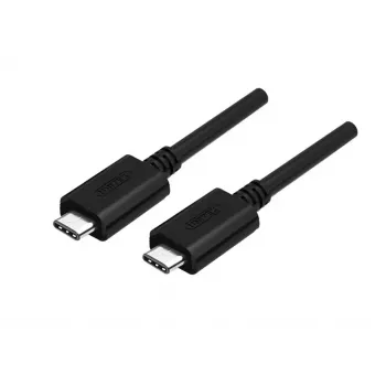 Cable USB Unitek Y-C477BK USB 3.2 Gen 1 1m USB C negro