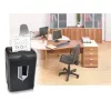 Destructora de papel Peach PS500-70 corte en partículas 58 dB Negra