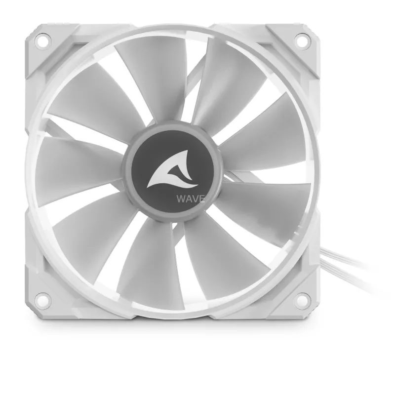 Ventilador Sharkoon F50 12 cm Gris Blanco 600-2000 RPM 132 m³/h