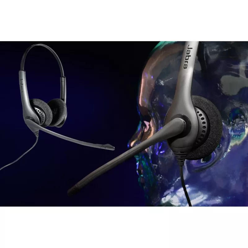Headset AGFEO Headset 1500 Duo, con cable, 6101512