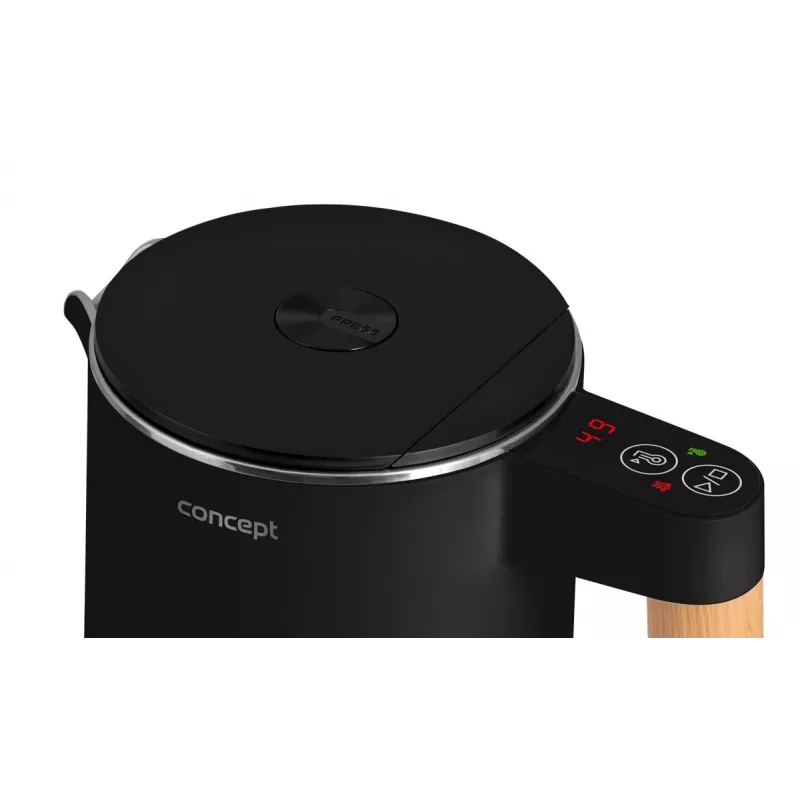 Hervidor de agua de doble pared 1,5 L Concept negro RK 3301