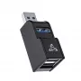 Hub USB SBOX H-606 – 3 puertos USB-A (1x USB 3.0, 2x USB 2.0)