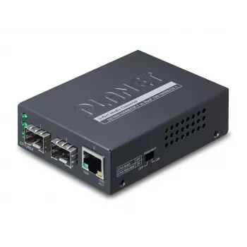 PLANET GT-1205A conversor de medios de red 1000 Mbit/s negro