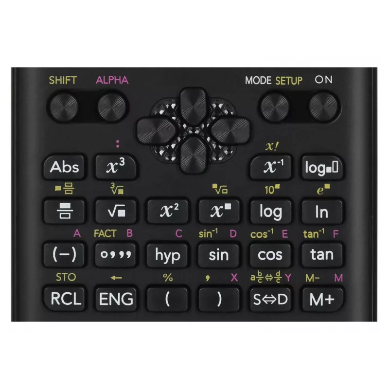 Casio FX-82ES PLUS-2 calculadora científica de bolsillo, 252 funciones, 77 x 162 mm, negra