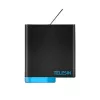 Cargador de tres canales Telesin GP-BNC-801 para GoPro Hero5/6/7/8 con compartimento de carga para 2 baterías