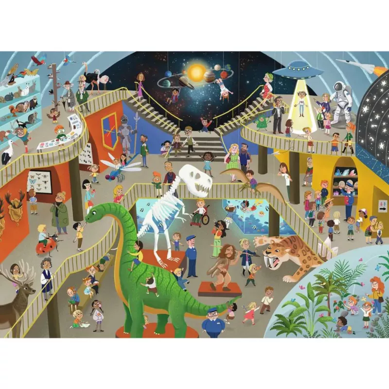 Puzle infantil – En el Museo de Historia Natural (200 piezas)