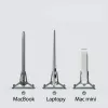 Soporte de sobremesa Gravity para MacBook plata