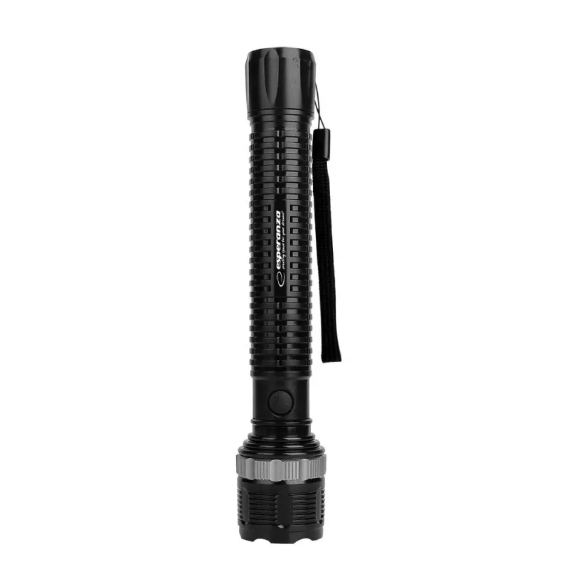 Linterna de mano Esperanza Epione XL LED 1.2W 100 lm 100 m negra, a pilas R20 (3)