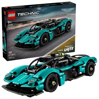LEGO Technic Bausatz Aston Martin Valkyrie Modell Maßstab 1:8, 707 piezas, edad recomendada 9+