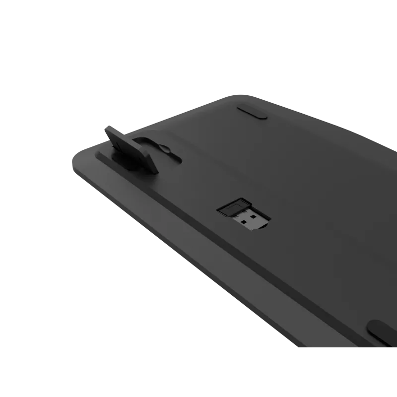 Natec Turbot 2 | Teclado | Inalámbrico | US | Bluetooth | Negro/Gris