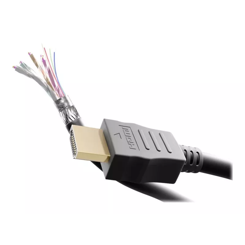 Cable HDMI Goobay 41082 1 m HDMI Type-A (estándar) 2 x HDMI Type-A (estándar) negro (41082)