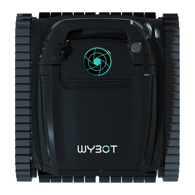 Robot limpiafondos inalámbrico Wybot M1 — aspirador robótico para piscina, funcionamiento inalámbrico