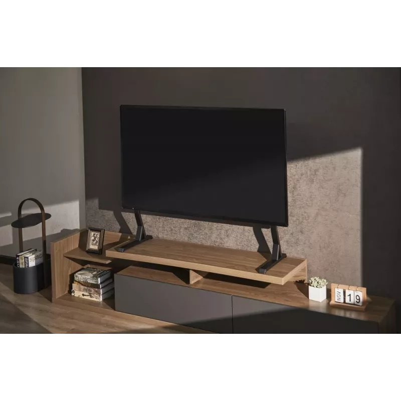 Gembird TVS-D90F-01 soporte de sobremesa para TV, 45-90 pulgadas, negro