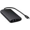 Adaptador multipuerto USB-C Satechi ST-P8KED — 6 conexiones, compatible con resolución 8K
