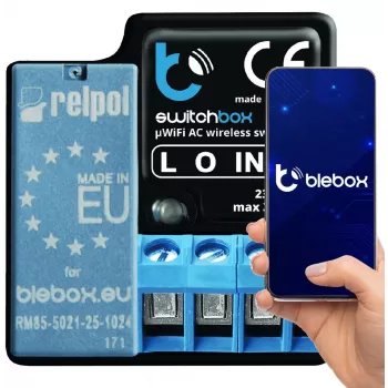 SwitchBox Wireless blebox SwitchBox Negro
