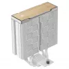 Disipador de aire DeepCool AK400 G2 WH, ventilador de 120 mm, presión de aire máx. 3,33 mmH₂O, 92×132×156 mm, blanco