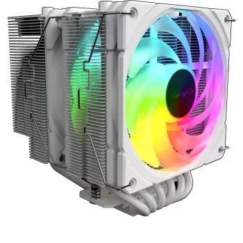 Alpenföhn Brocken 4 Max ARGB Disipador CPU - 2x 120mm, blanco