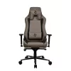 Silla gaming Arozzi Vernazza SoftPU Marrón — diseño ergonómico, revestimiento SoftPU