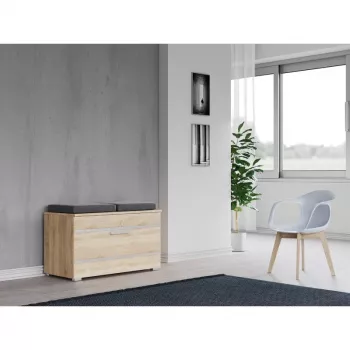 Zapatero cerrado Top e Shop OPAL SZAFKA SONOMA — roble, 850×450 mm, aglomerado, marco de 16 mm