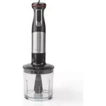 Batidora de mano Nedis KAHB400CAL - función de pulso - 1,1 m - 800 W - aluminio - Negro (KAHB400CAL)