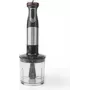 Batidora de mano Nedis KAHB400CAL - función de pulso - 1,1 m - 800 W - aluminio - Negro (KAHB400CAL)